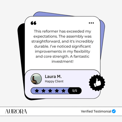 Aurora Portable Pilates Reformer